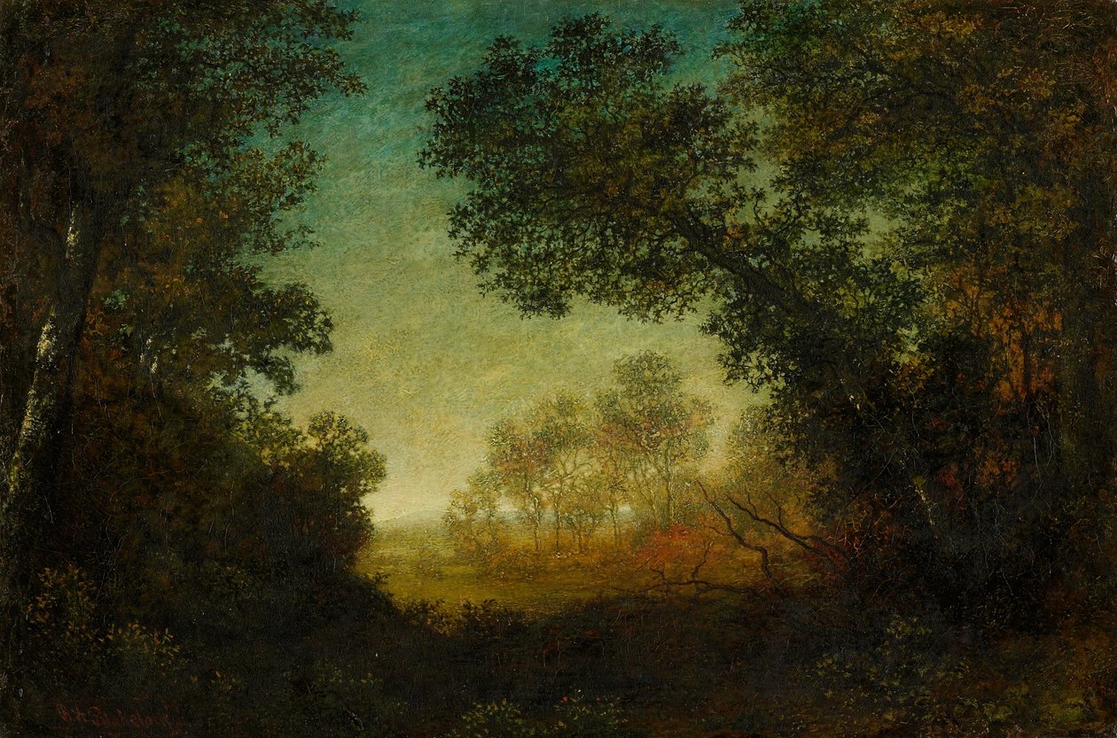 Het uitzicht door Ralph Albert Blakelock
