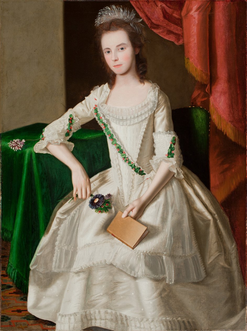 Portret van Mary Ann Carpenter (1751-1801) mevrouw Thomas Forster, 1779 door Ralph Earl