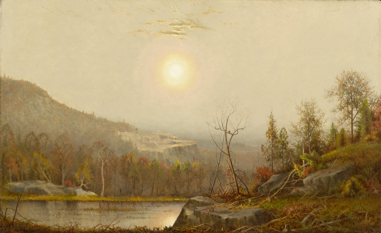 Zonsopgang door Ralph Albert Blakelock