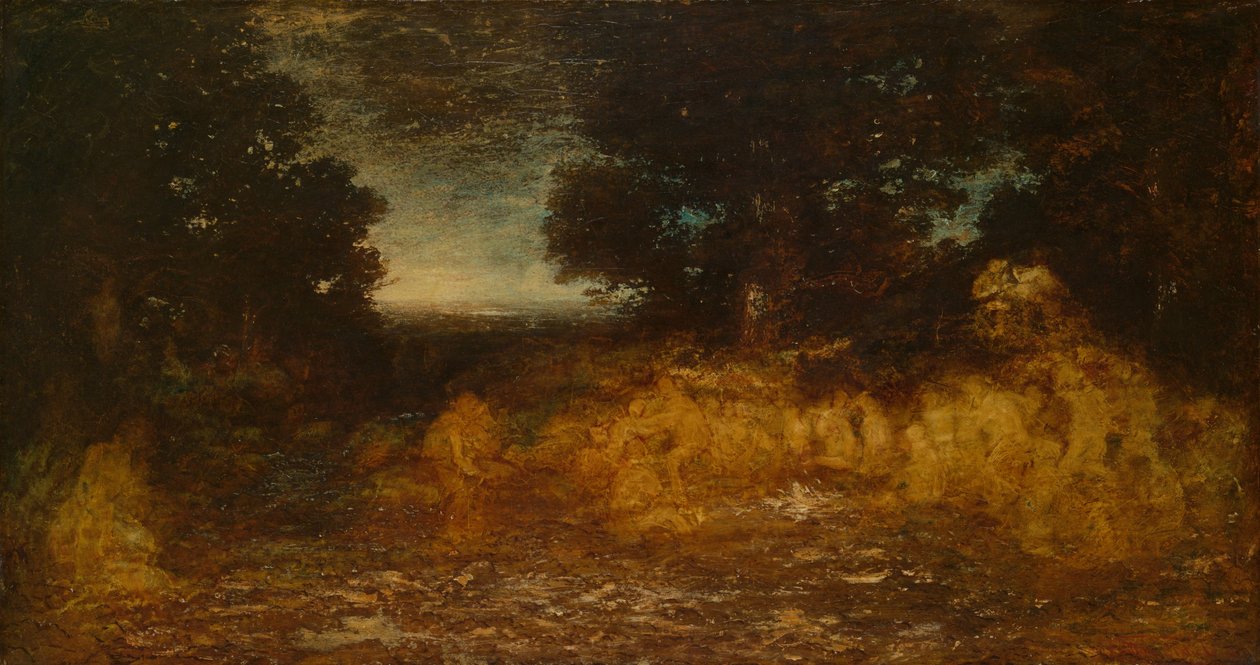 Geestdans De Visie van het Leven, 1895-97 door Ralph Albert Blakelock