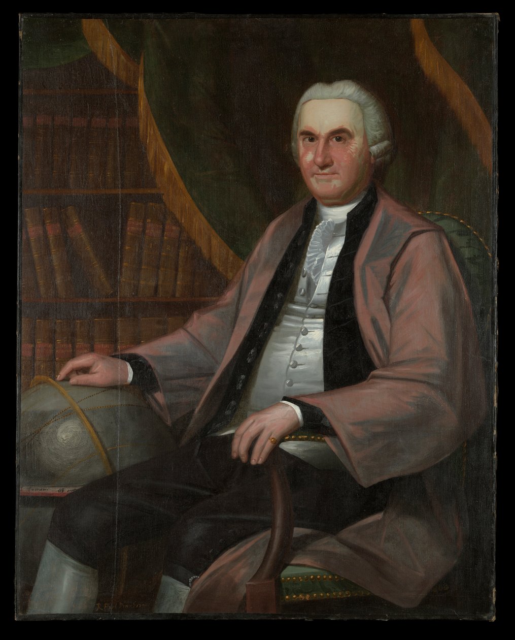 Dominee Nehemiah Strong (1728/29) door Ralph Earl