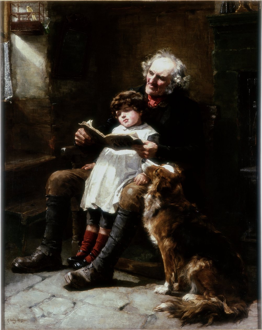 A.B.C., 1887 door Ralph Hedley