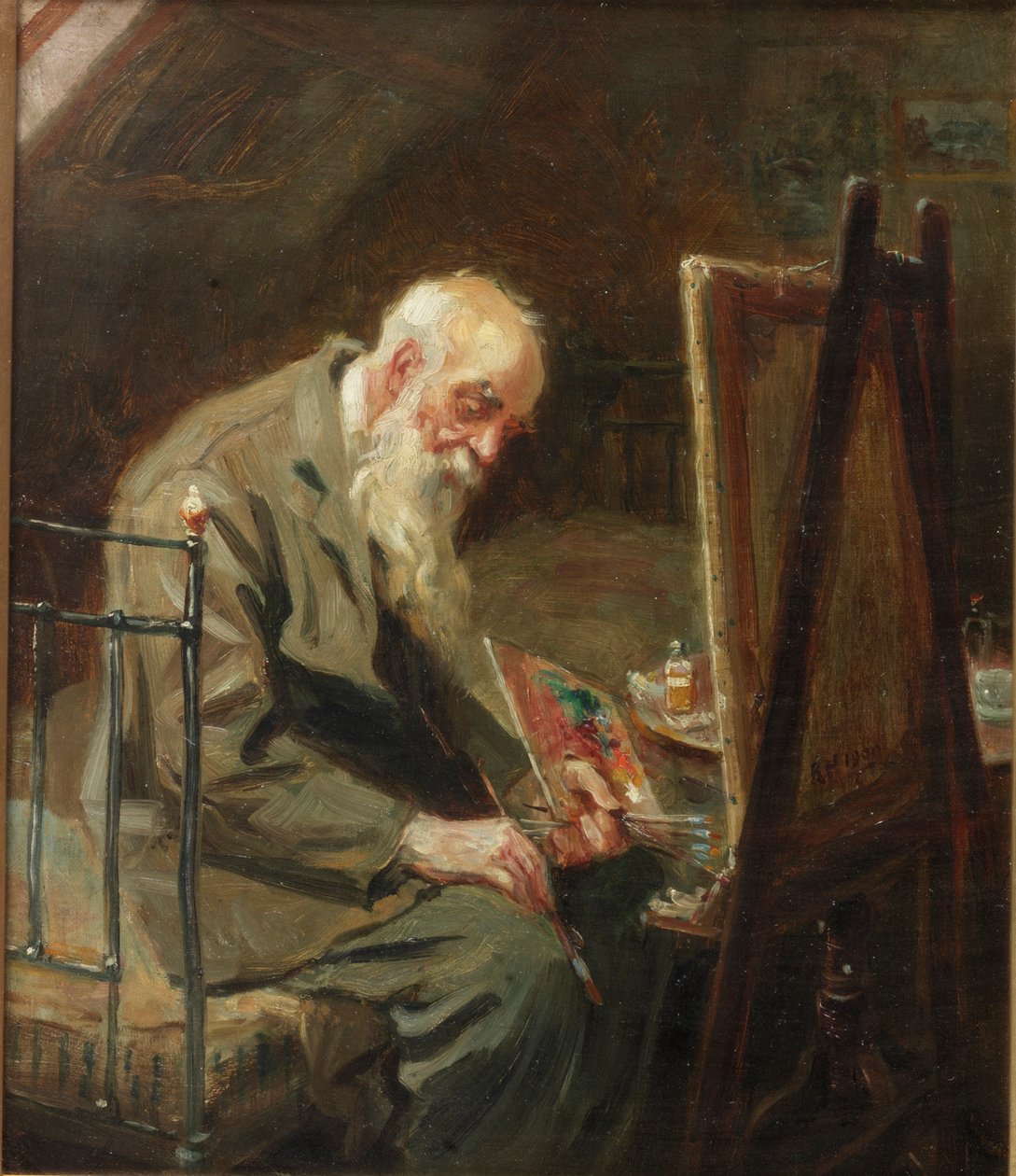 Ars Longa, Vita Brevis, 1900 door Ralph Hedley
