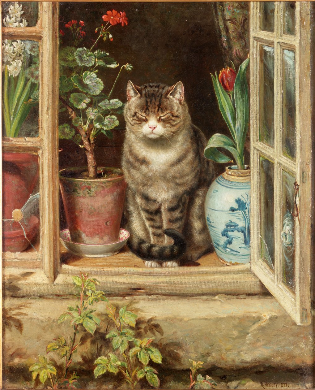 Knipperend in de Zon, 1881 door Ralph Hedley