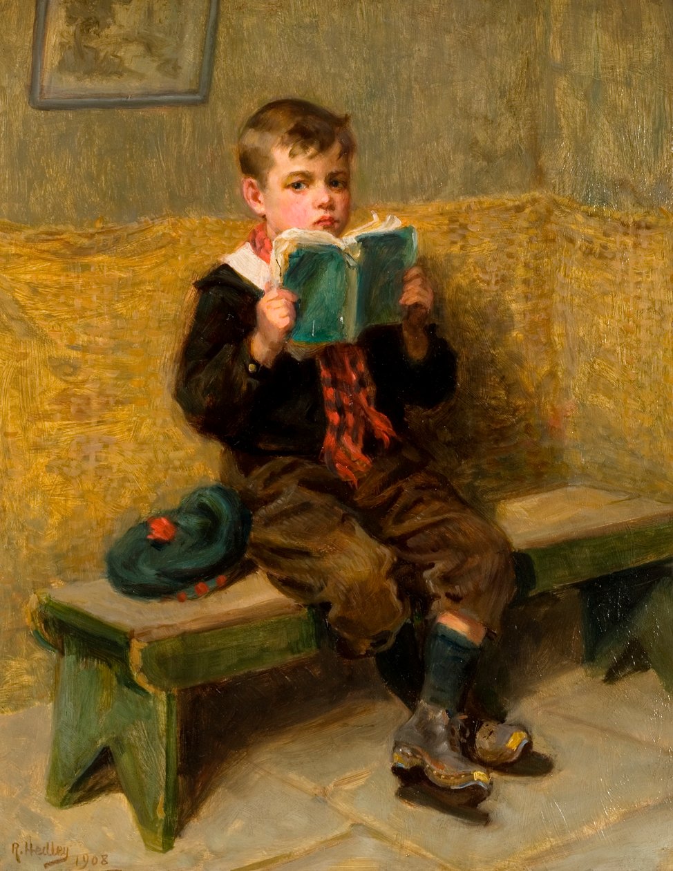 Ingesloten, 1908 door Ralph Hedley