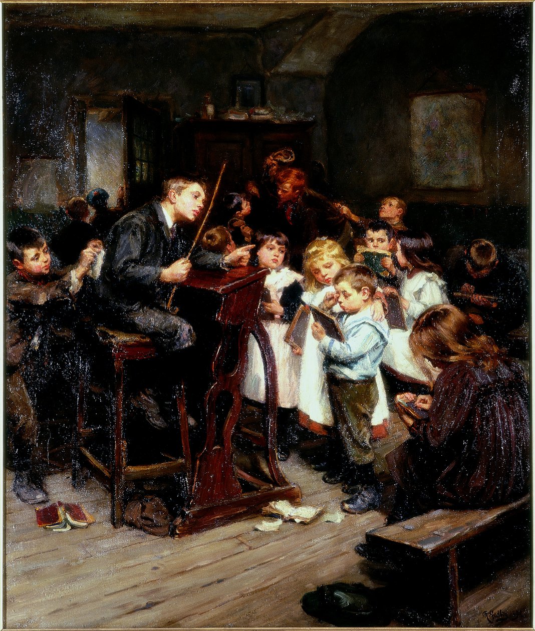 De Monitor, 1898 door Ralph Hedley