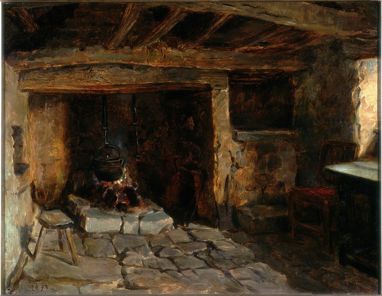 De Oude Keuken door Ralph Hedley