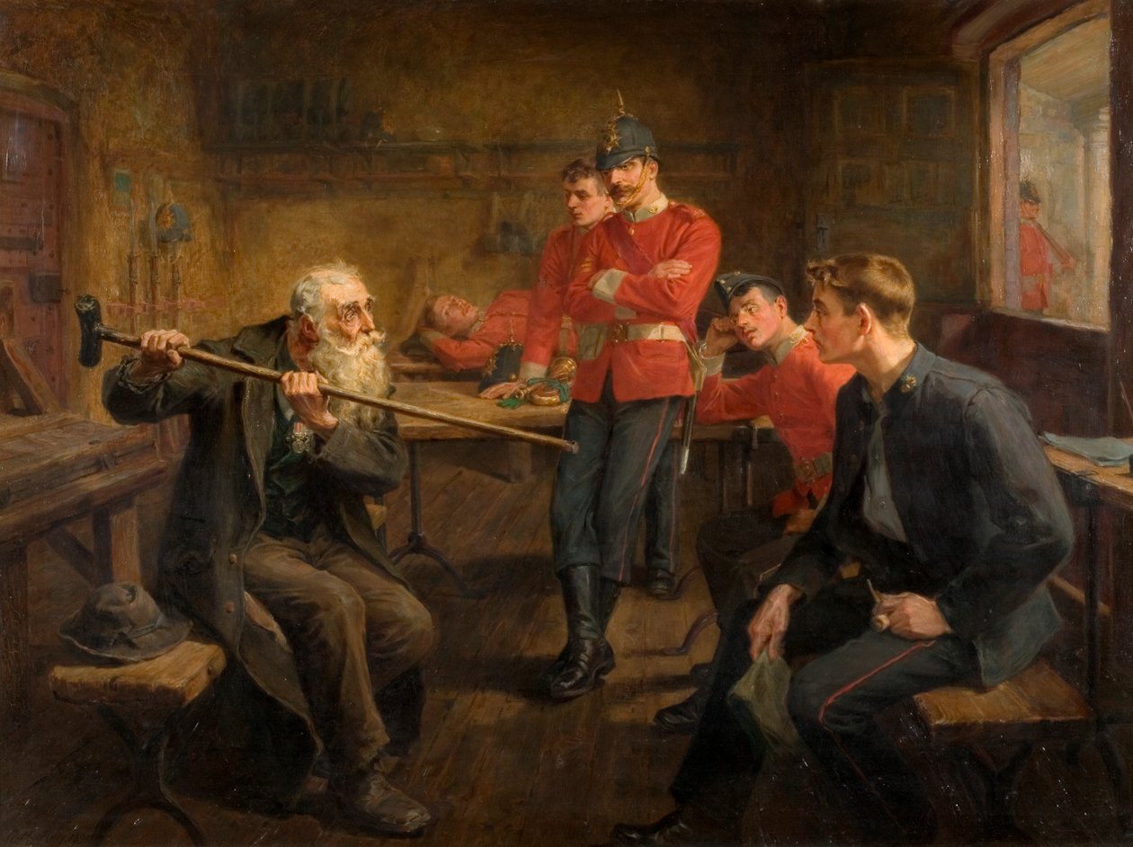 De veteraan, 1896 door Ralph Hedley