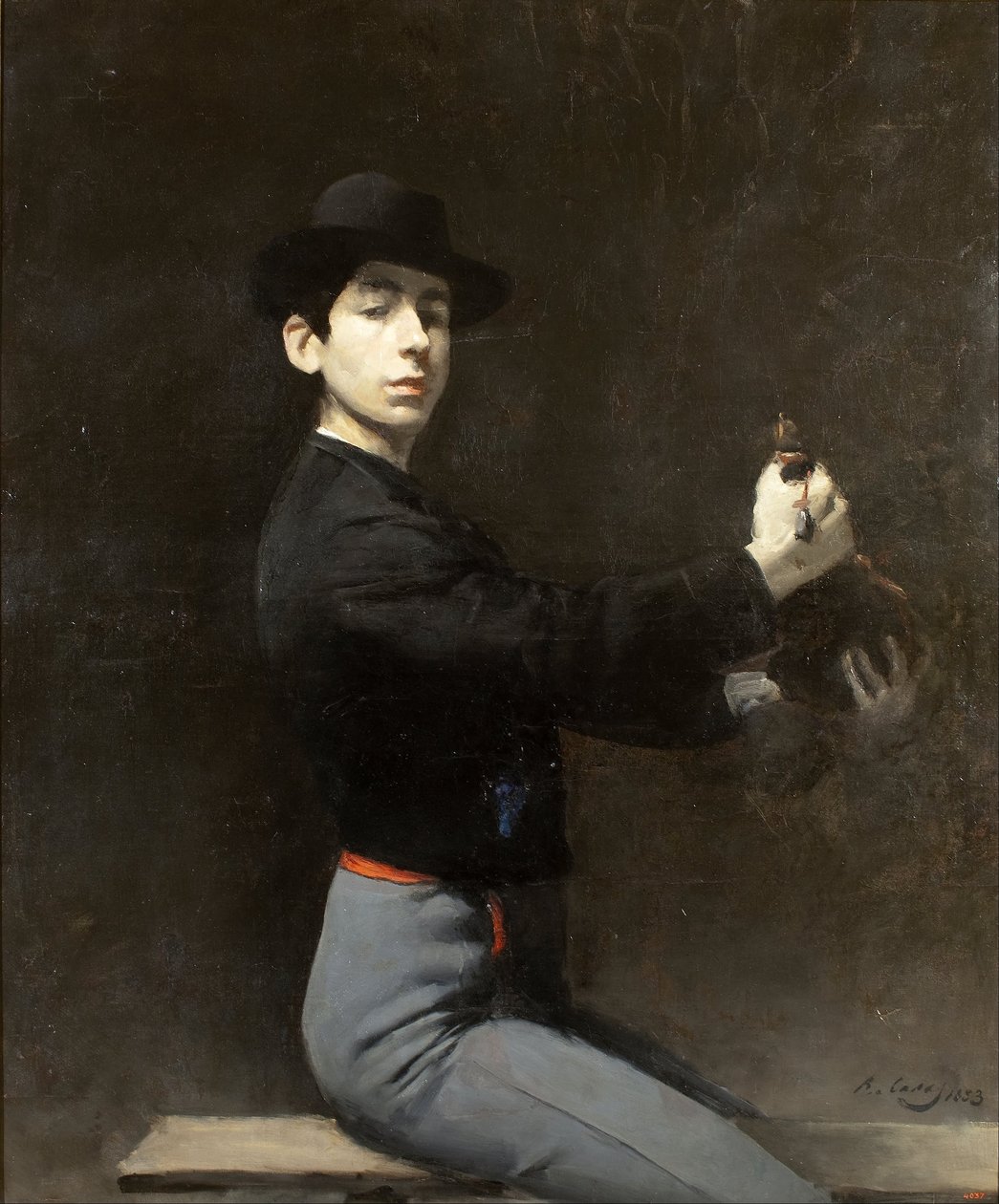 Zelfportret door Ramón Casas