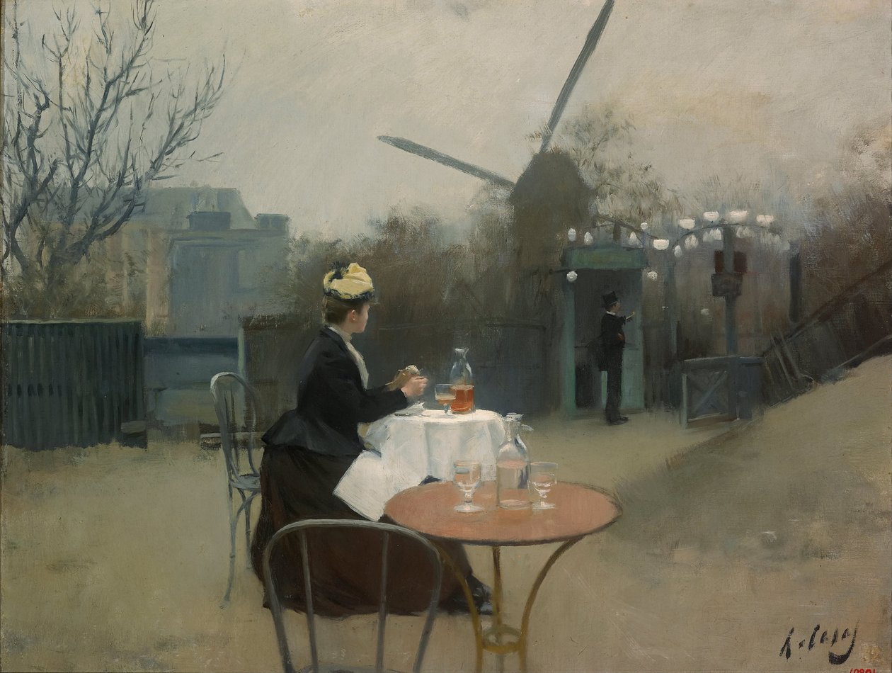 Plein air door Ramon Casas i Carbo