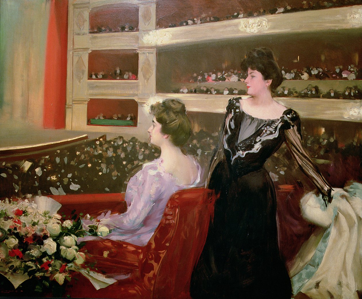 Het Lyceum door Ramon Casas i Carbo