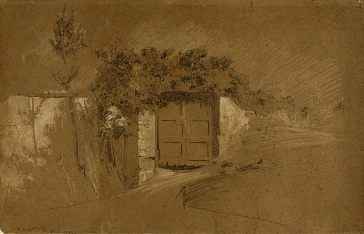 Deur en muur door Ramon Martí i Alsina