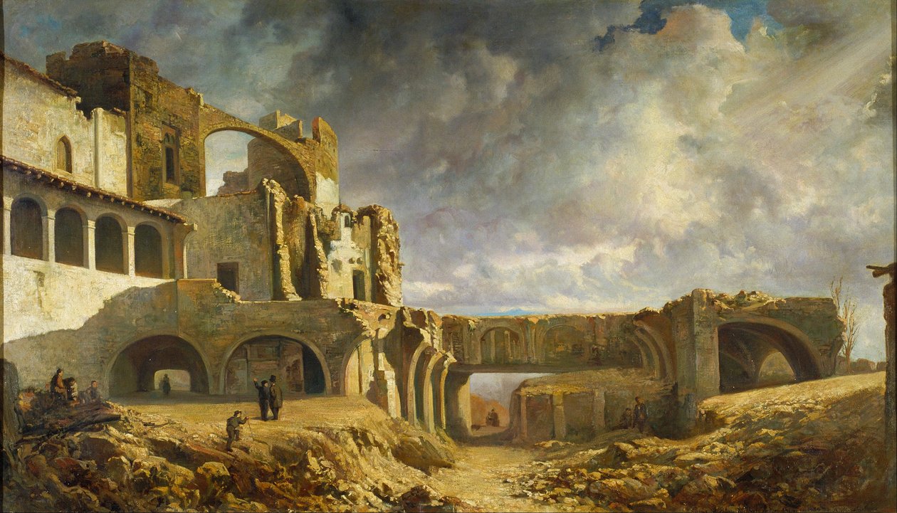 Ruïnes van het Paleis door Ramon Martí i Alsina