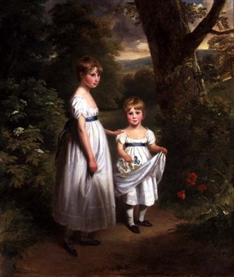 De Twee Zusters door Ramsay Richard Reinagle