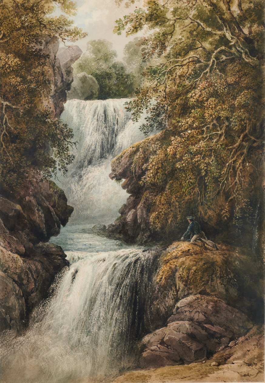 Waterval door Ramsay Richard Reinagle