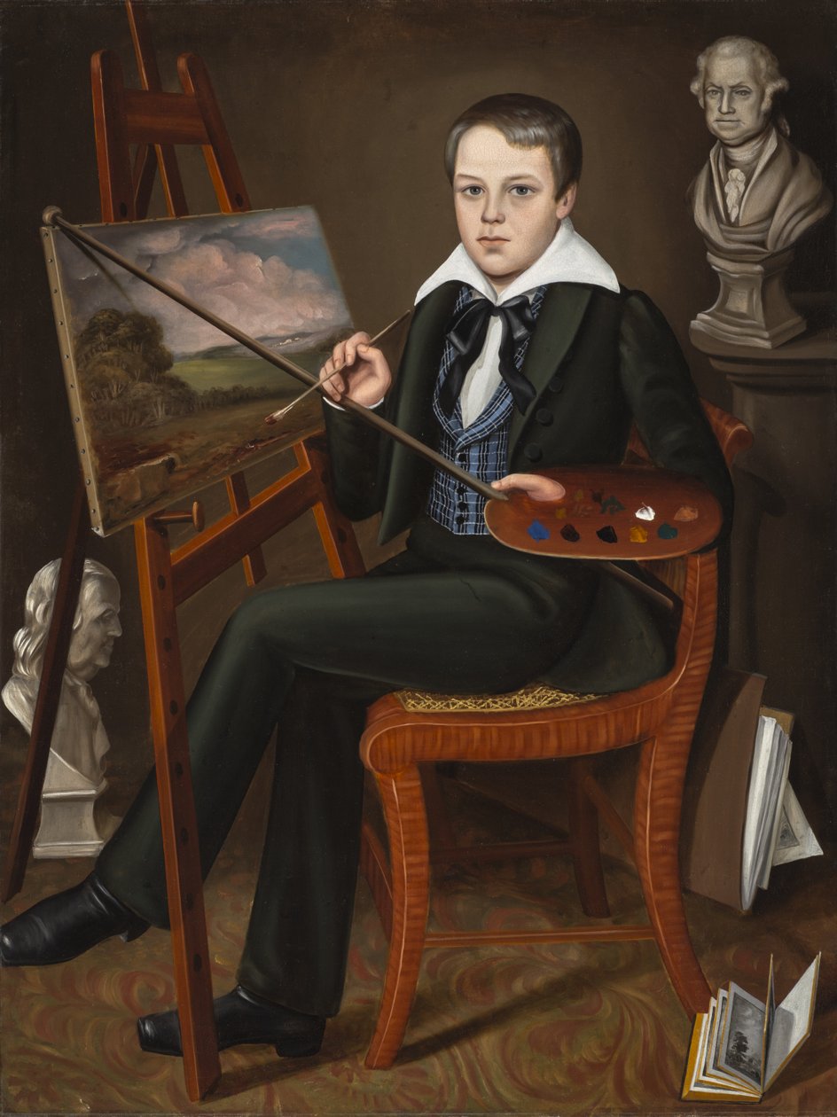 De Jonge Kunstenaar, c.1838-39 door Randall attr. to Palmer