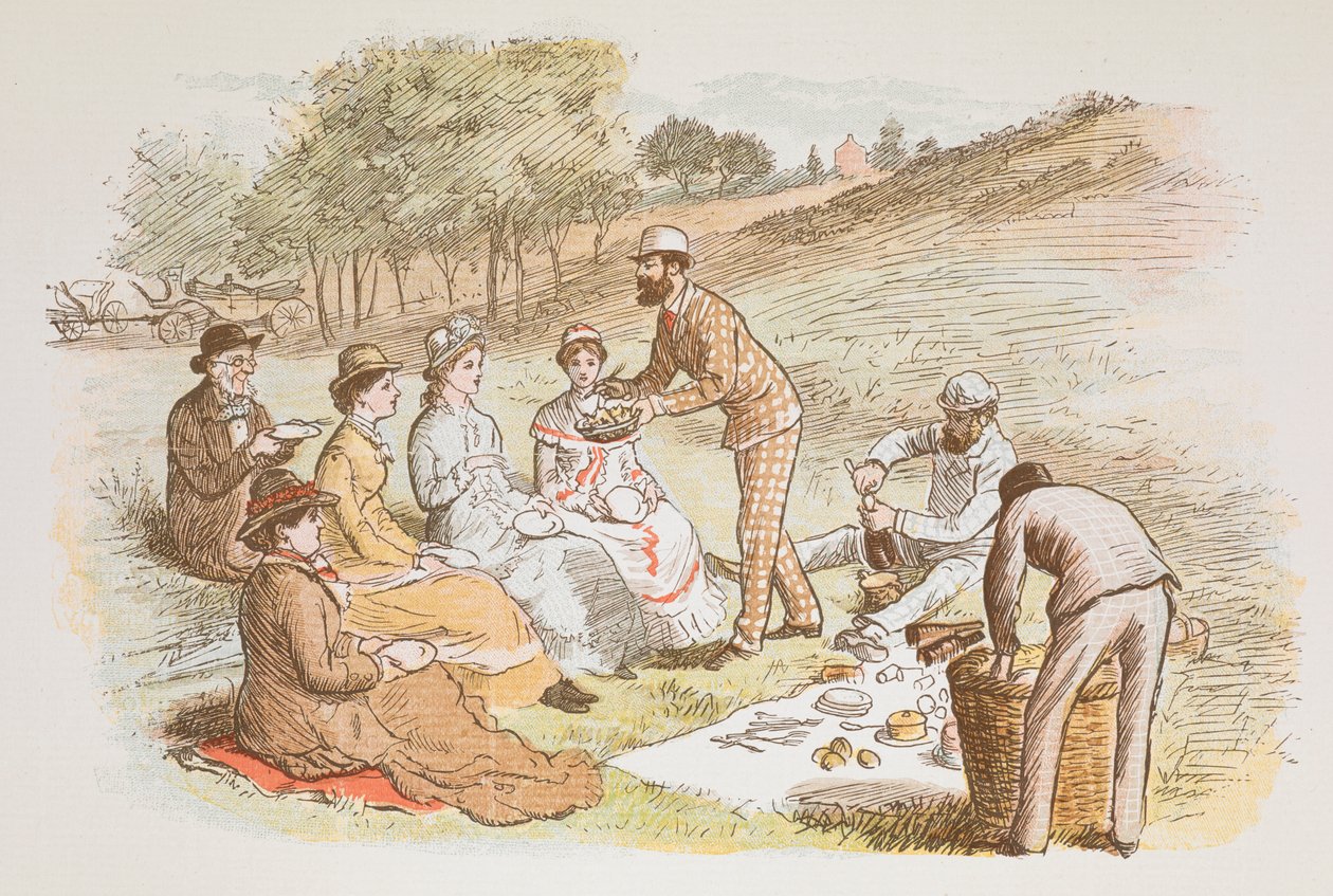 Een picknick door Randolph Caldecott