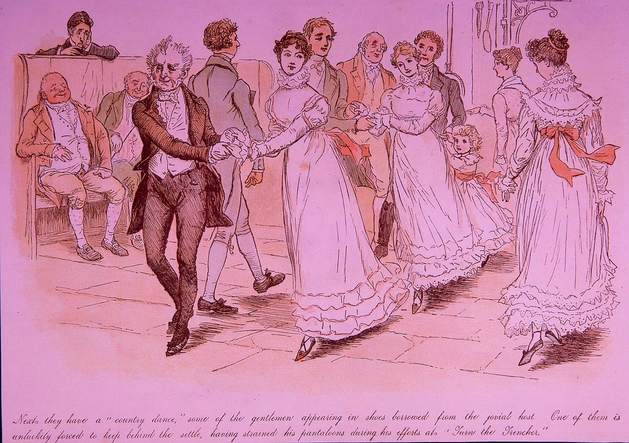Kerstmis dansen door Randolph Caldecott