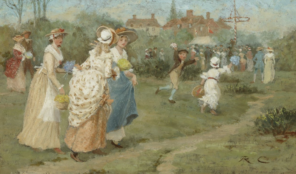 Meidag door Randolph Caldecott