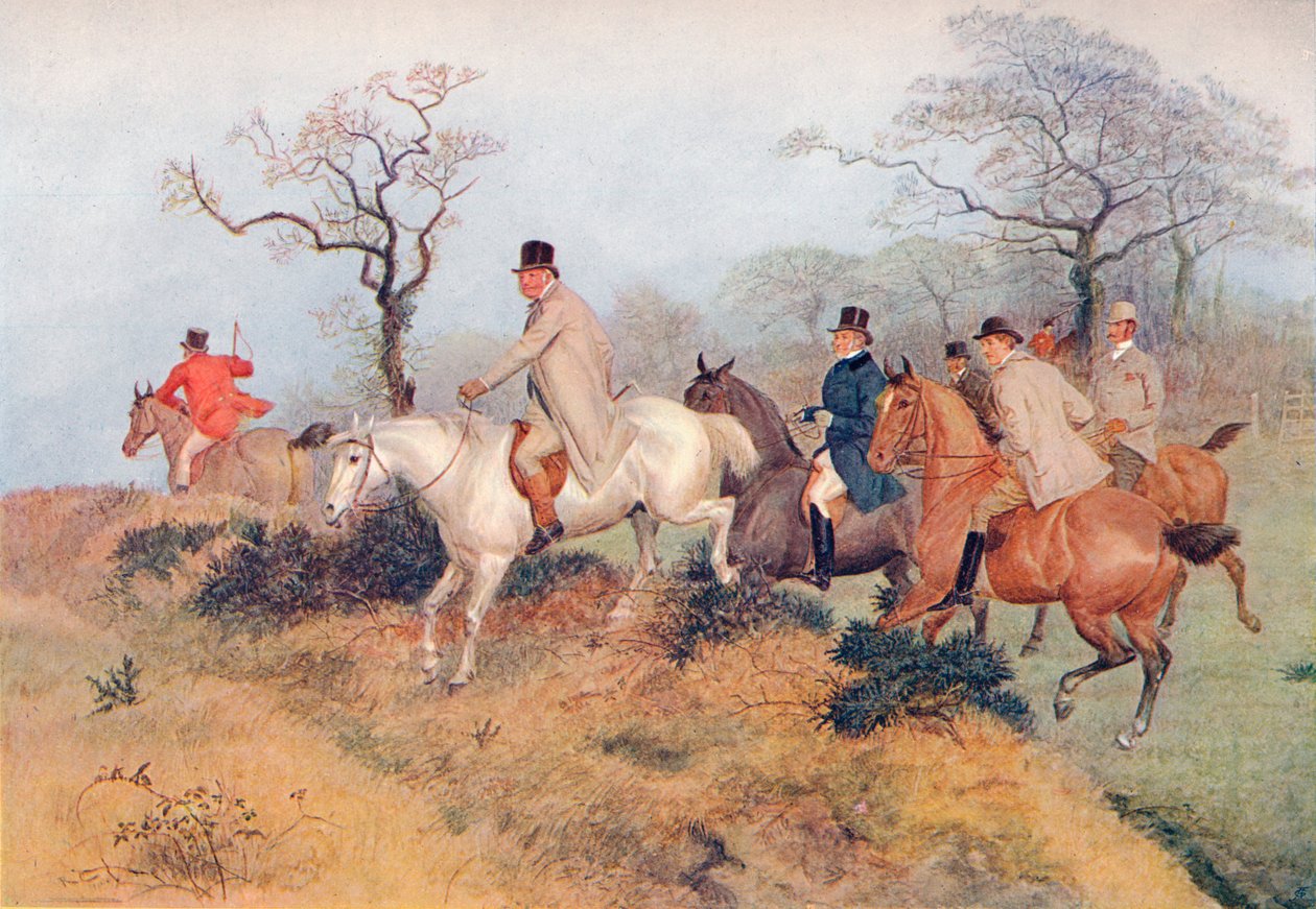 De laatste vlucht, ca. 1866-1886, 1906 door Randolph Caldecott