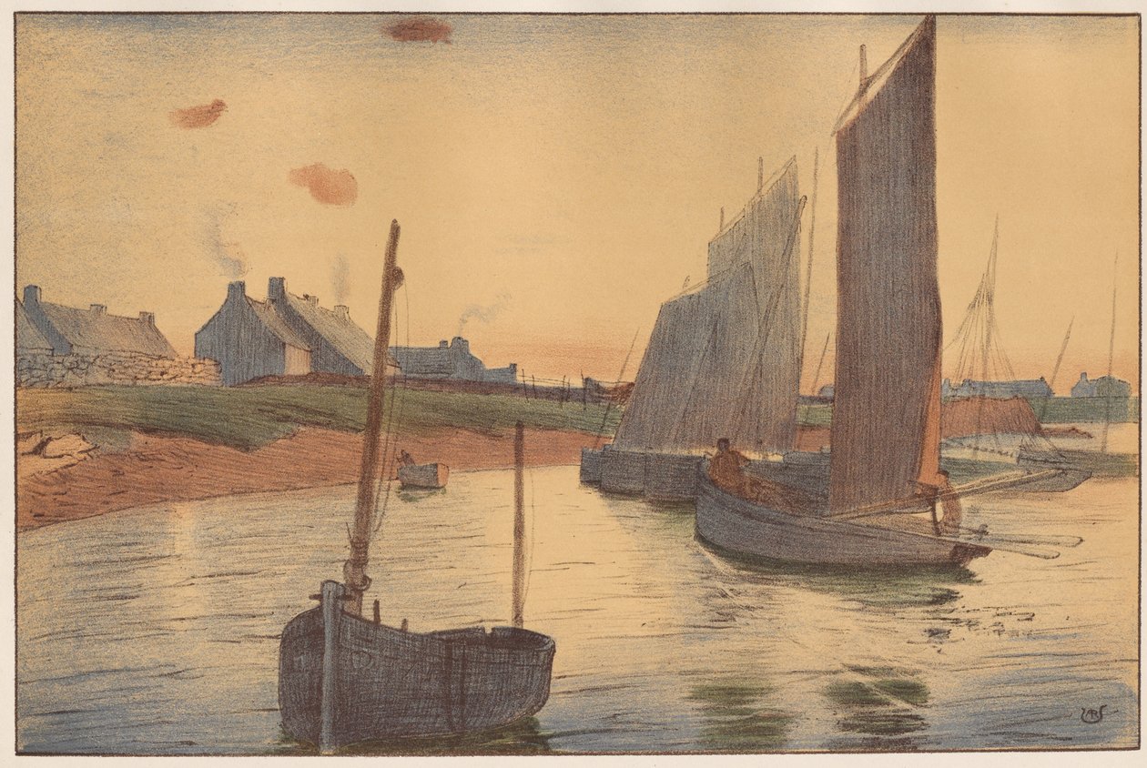 Verdriet aan Zee door Raoul André Ulmann