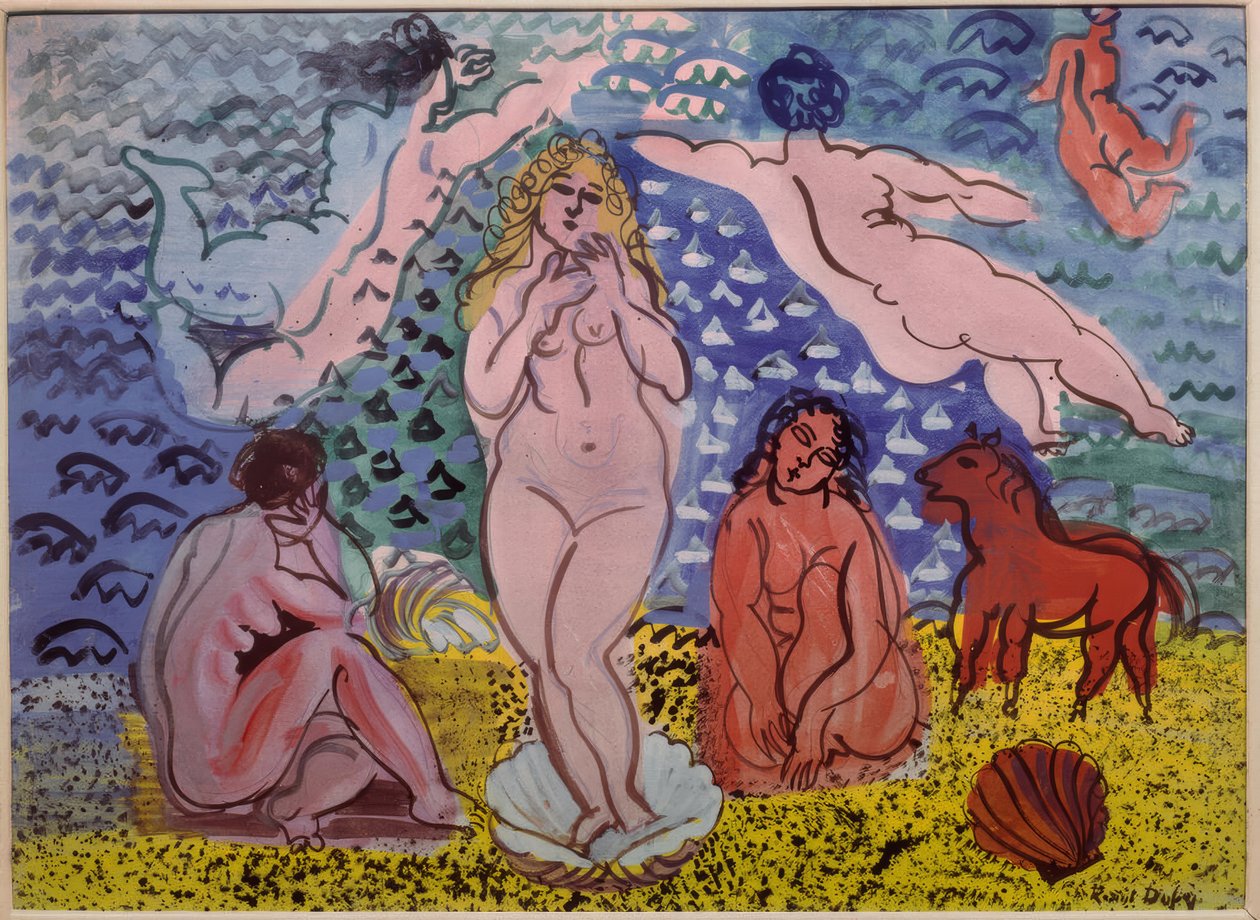 Aphrodite door Raoul Dufy