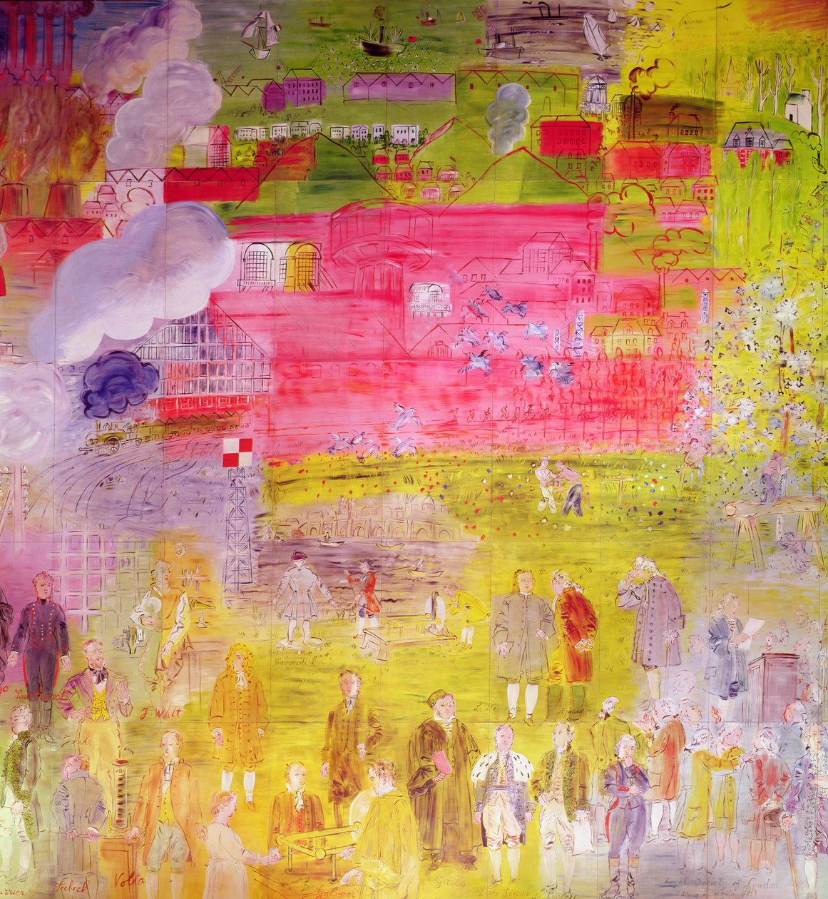 La Fee Electricite door Raoul Dufy