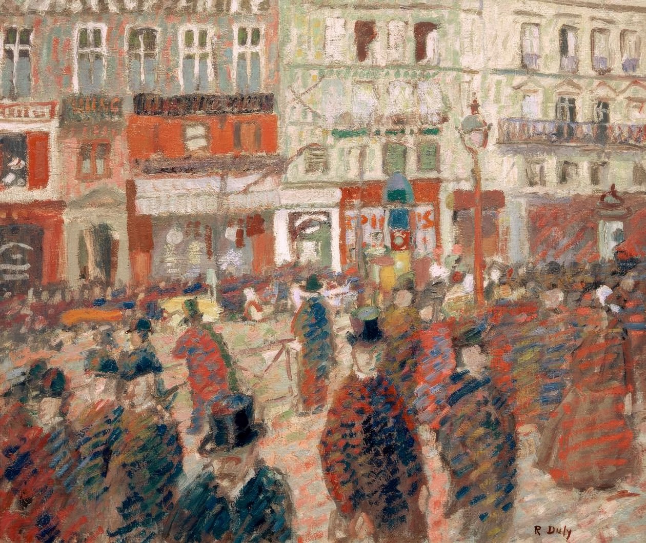 Sint-Maartenlaan door Raoul Dufy