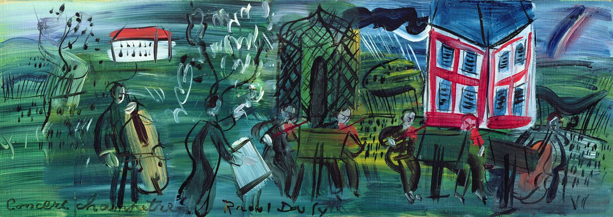 Concert Champetre door Raoul Dufy