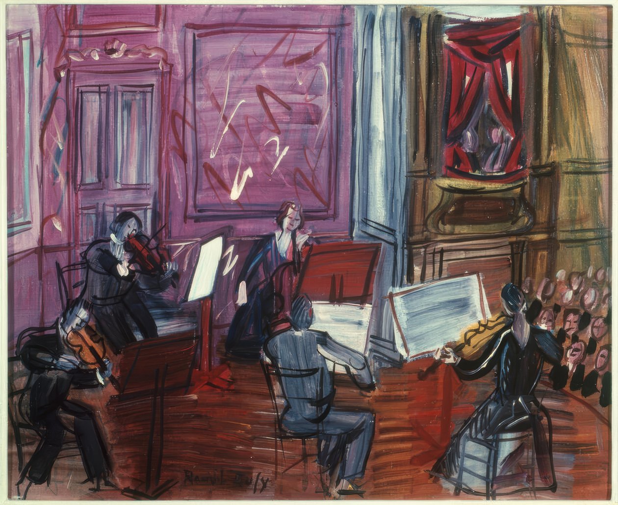 Het Kwintet door Raoul Dufy