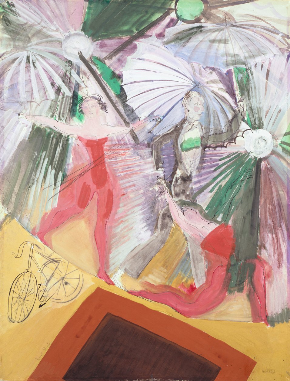 De koorddansers door Raoul Dufy