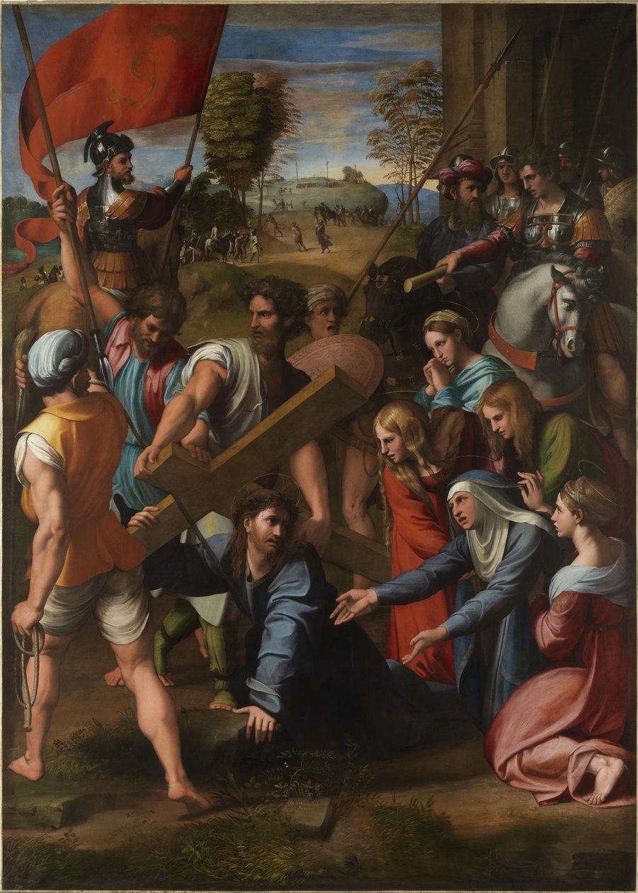 Lo Spasimo di Sicilia door Raffaello Sanzio Raphael