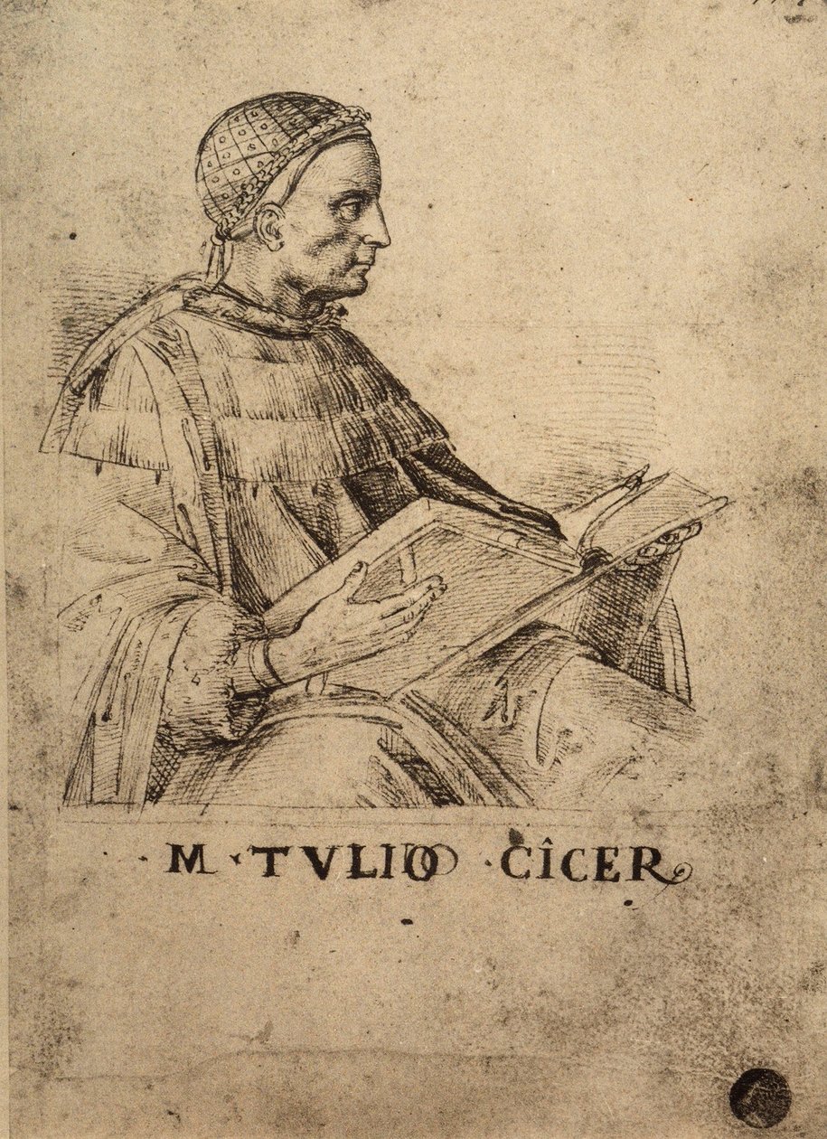 Cicero door Raffaello Sanzio Raphael