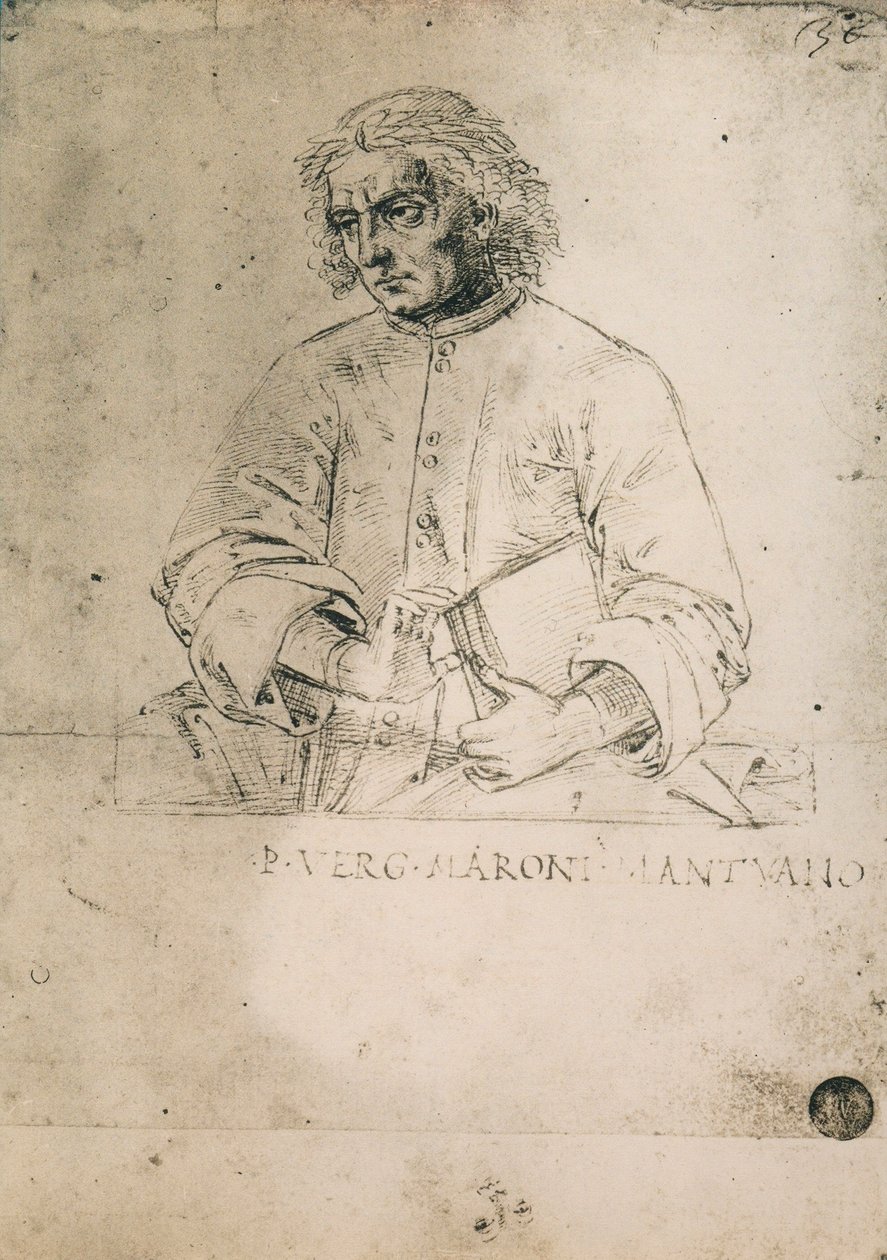 Portret van de Latijnse dichter Vergilius door Raffaello Sanzio Raphael
