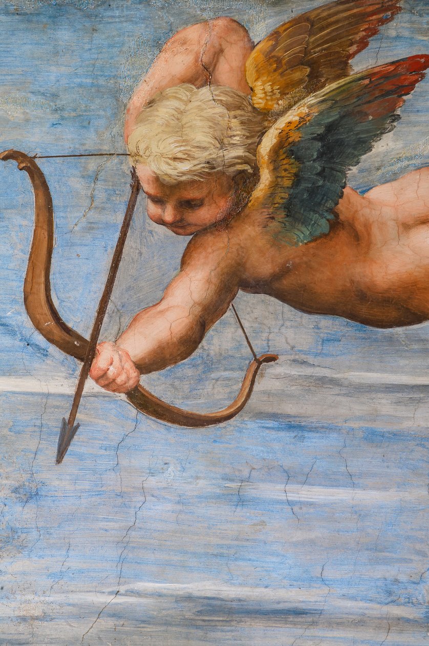 De triomf van Galatea door Raphael