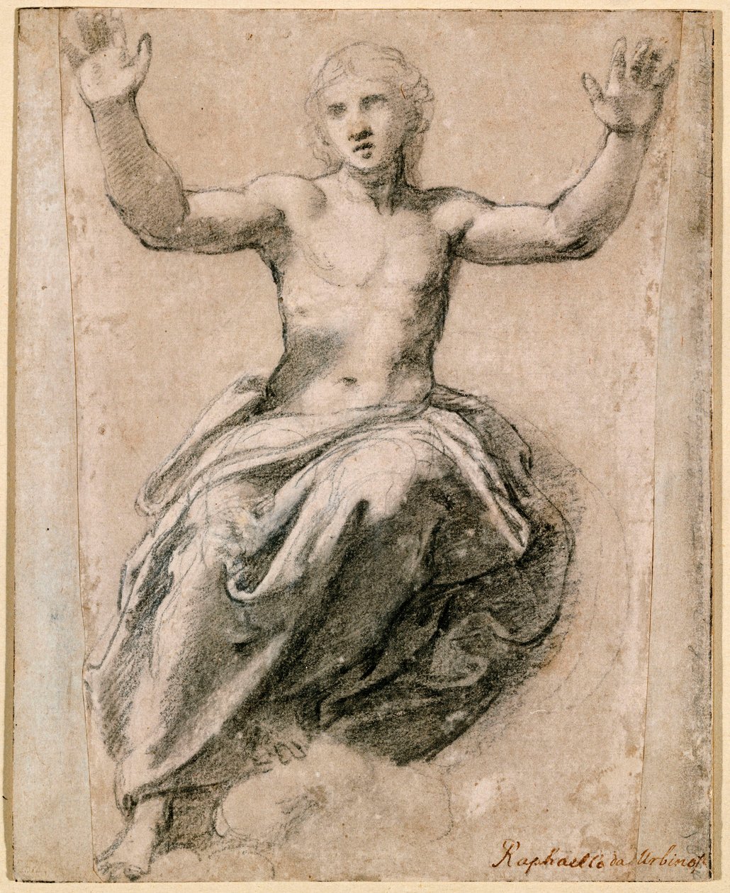 Christus in Glorie door Raphael