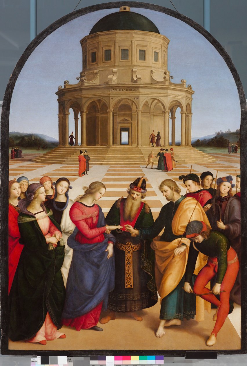 Huwelijk van de Maagd door Raphael