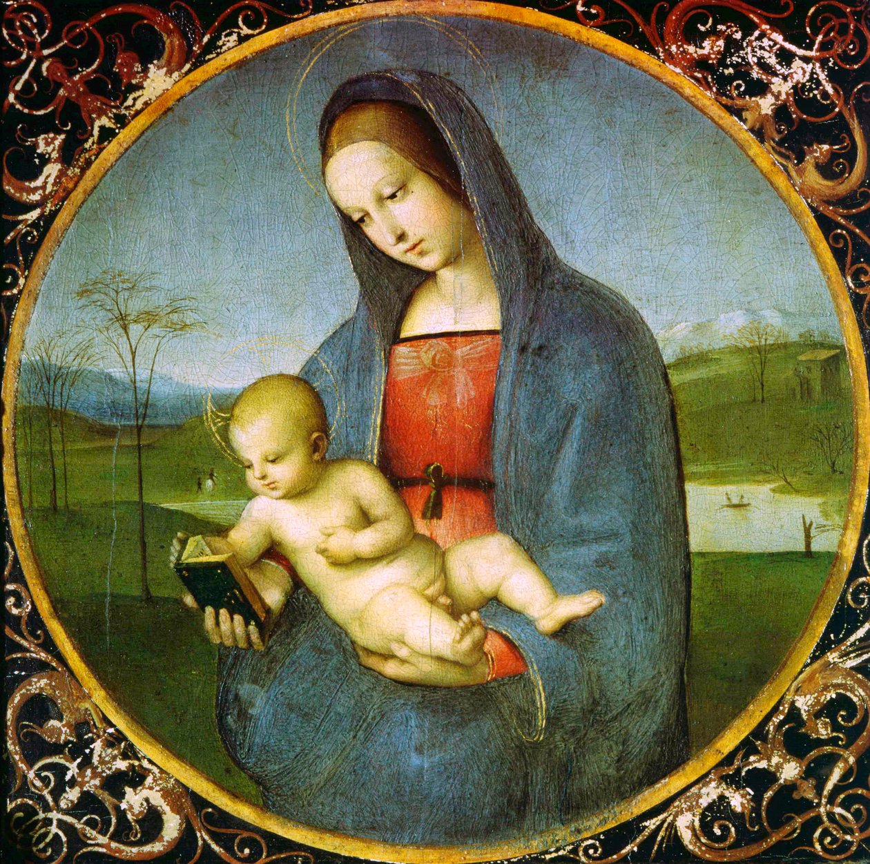 De Madonna Conestabile, 1502-1503 door Raphael