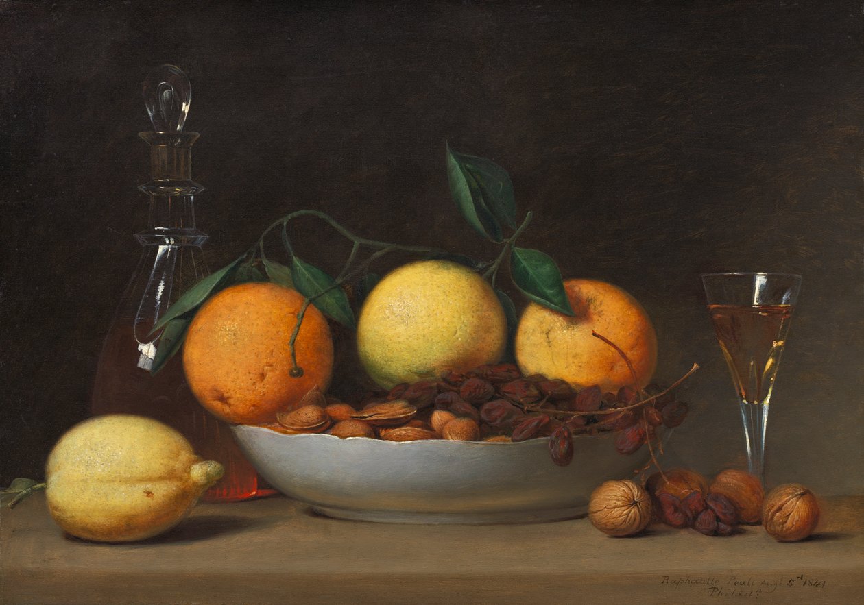 Een dessert door Raphaelle Peale
