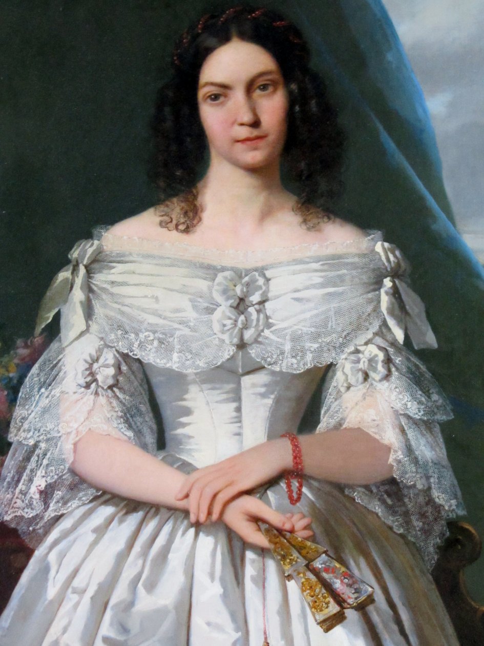 Dame uit Peru door Raymond Auguste Quinsac Monvoisin