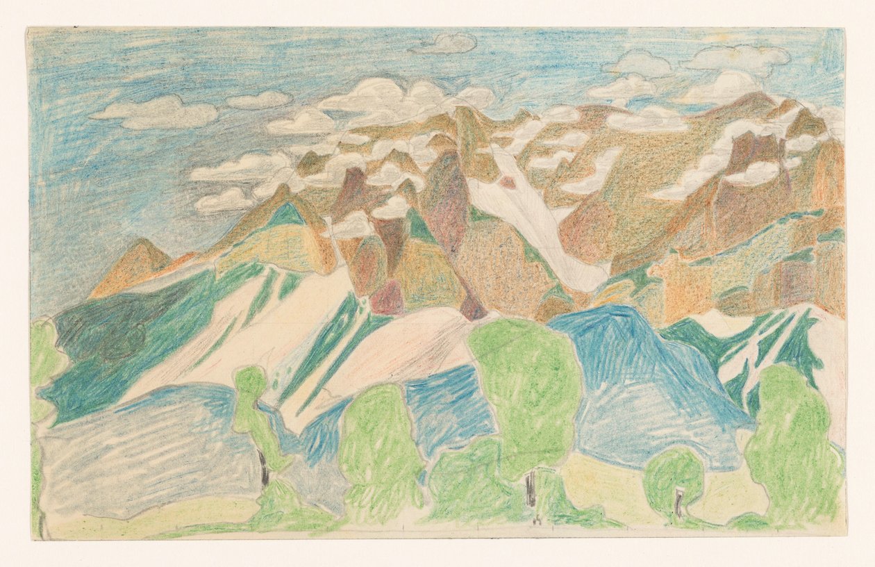 Berglandschap door Reijer Stolk