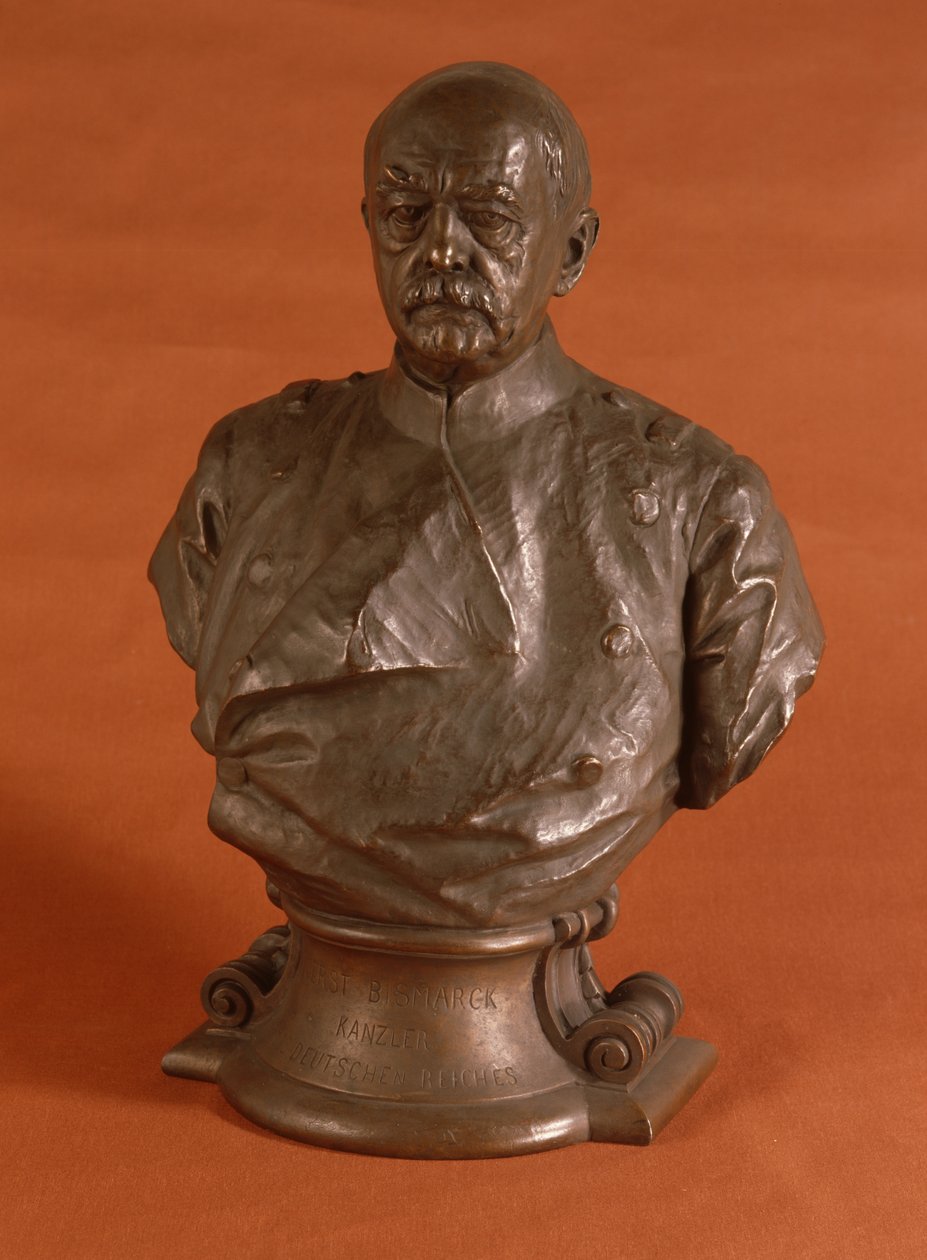 Otto von Bismarck, 1886 (brons) door Reinhold Begas