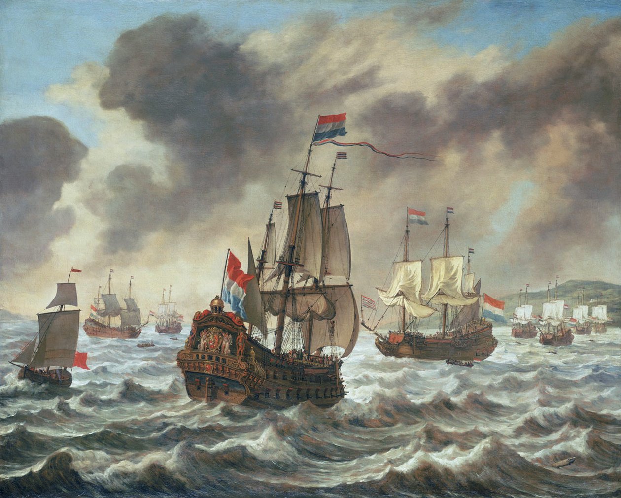 Voor de Slag bij de Downs, 21 oktober 1639, met Tromp