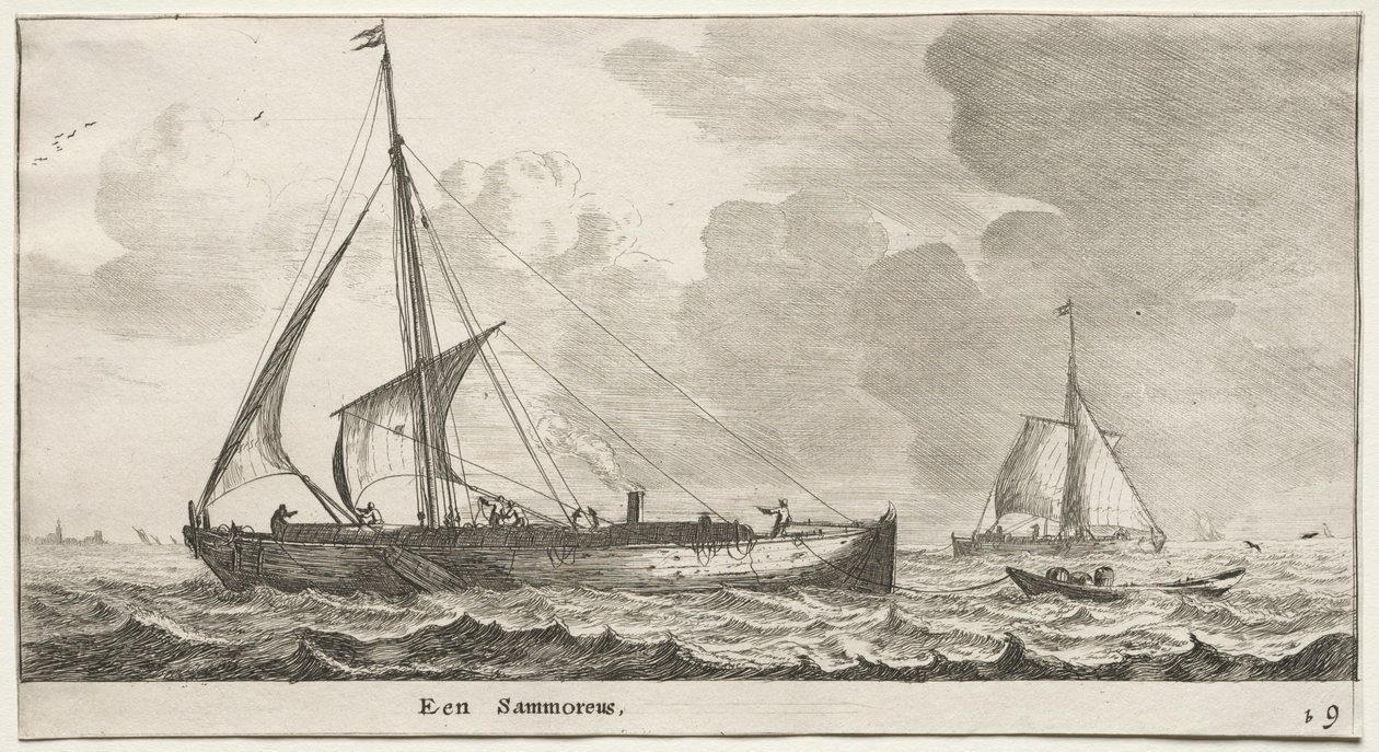 Schepen van Amsterdam: Een Koopvaarder door Reinier Nooms