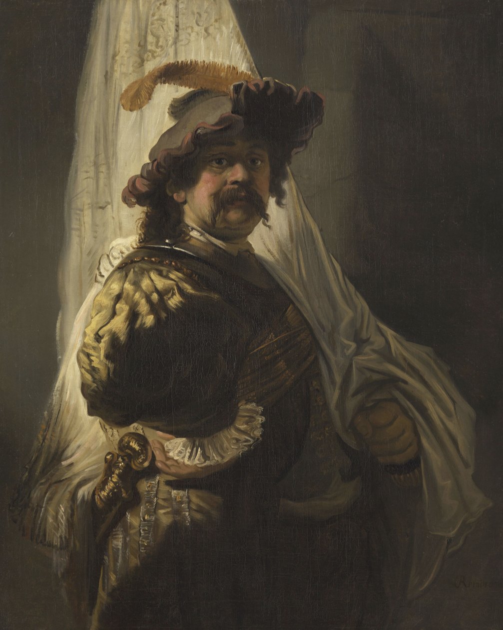De vaandeldrager door Rembrandt van Rijn