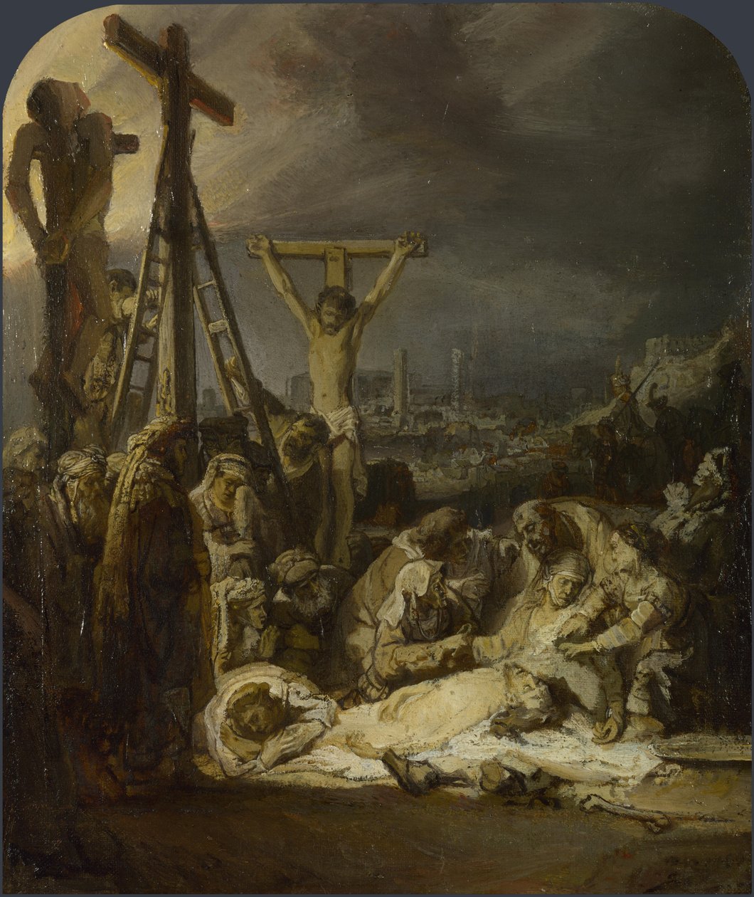 De bewening over de dode Christus door Rembrandt van Rijn
