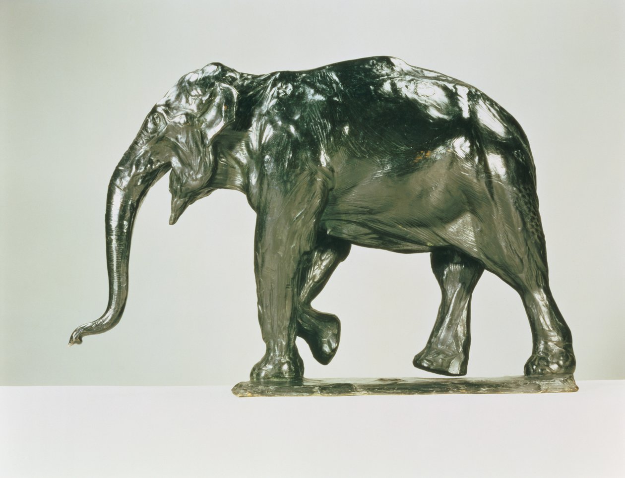 Witte Olifant door Rembrandt Bugatti