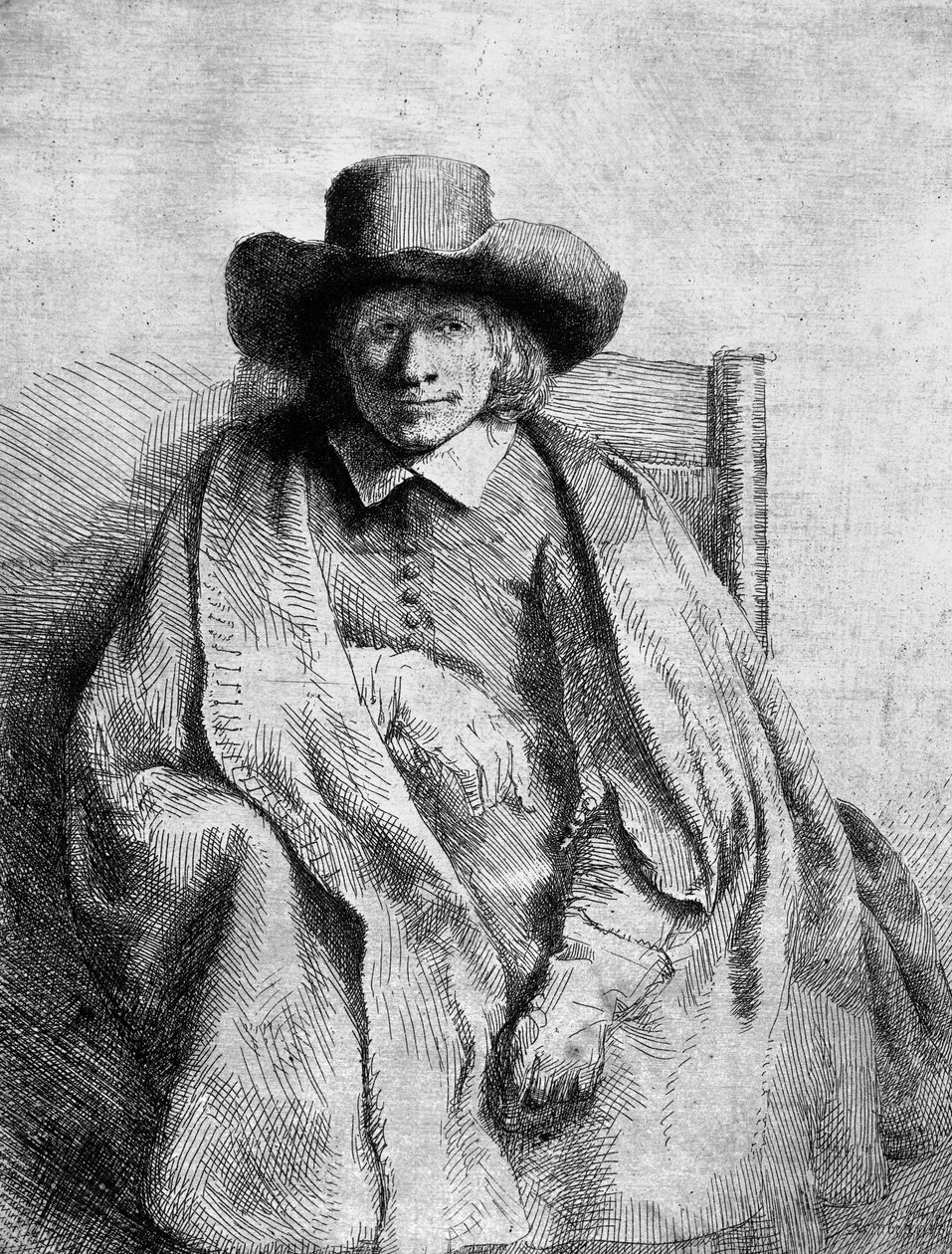 Clement de Jonghe door Rembrandt van Rijn