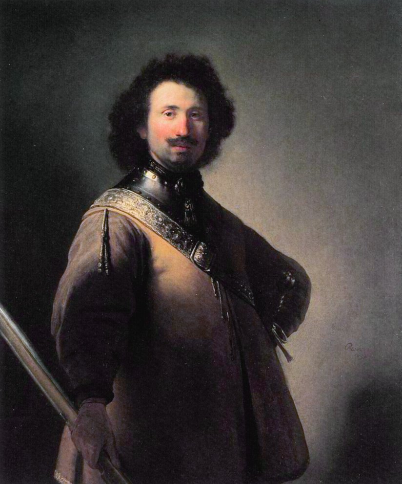 Portret van Joris de Caullery door Rembrandt van Rijn