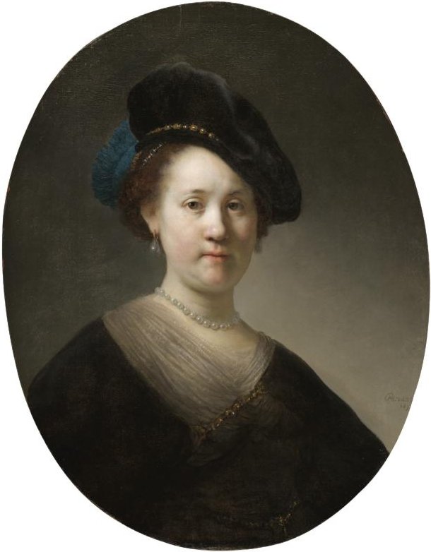 Rembrandts Zus door Rembrandt van Rijn